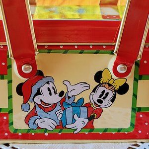 Vintage Mickey Mouse DISNEY Xmas Tin
